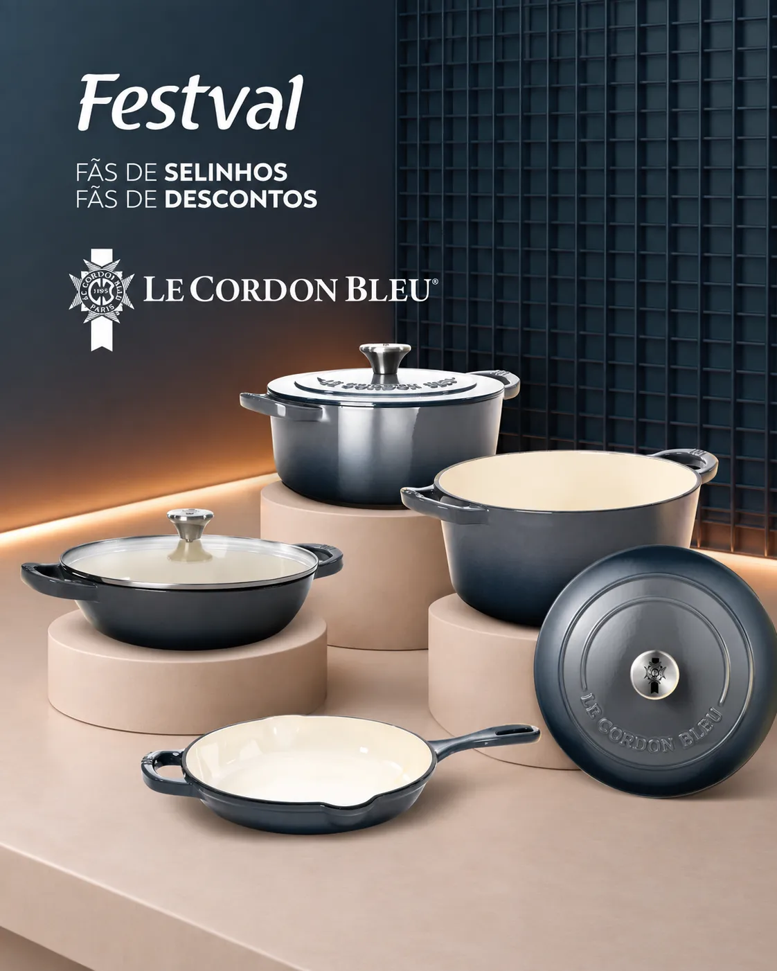 Festval - Panelas de Ferro Eternité Le Cordon Bleu